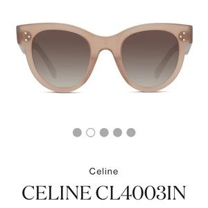 CELINE sunglasses. Light brown CL4003IN